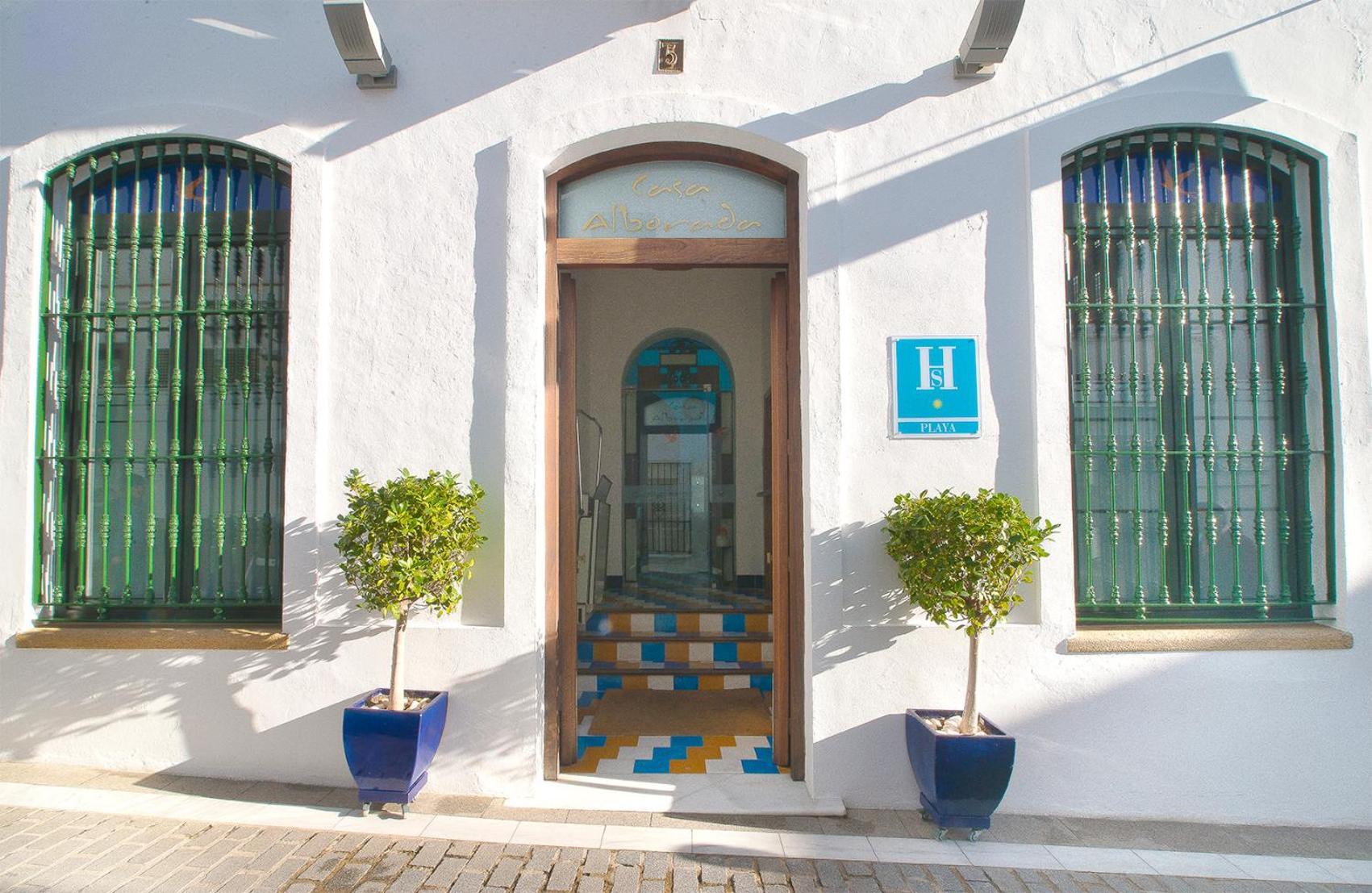 Hostal Casa Alborada Conil De La Frontera Exterior foto